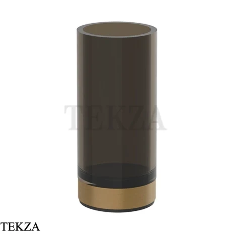 Gessi Perle Стакан для зубных щёток круглый 74833-791, бронза Deep