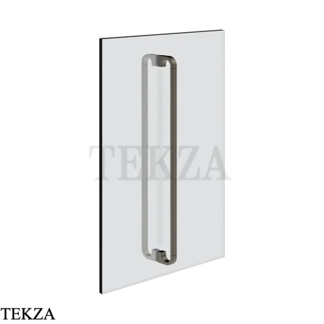 Gessi Perle Полотенцедержатель для крепления на стекло, 60 см 74635-707, black хром Brush