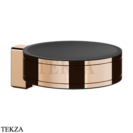 Gessi Pelle Tresse Мыльница настенная круглая 78501-030, Copper PVD