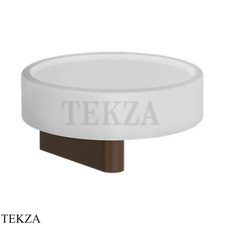 Gessi Origini Мыльница настенная с держателем, белая 66401-845, Dark Bronze