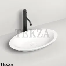 SALINI CALLISTA 02 Раковина накладная, из композита S-Sense 1101101G, белый глянцевый
