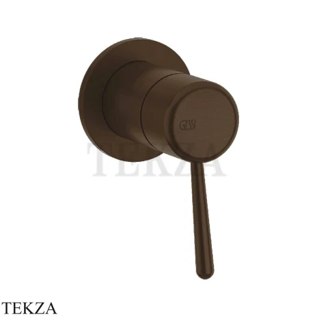 Gessi Goccia Смеситель для душа, внешняя часть 33019-845, Dark Bronze