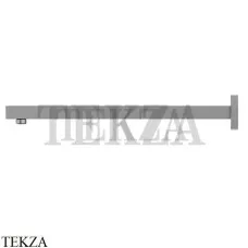 Newform Кронштейн для душа квадратный настенный L=420 26585.59.066, PVD Br. Stainless Steel
