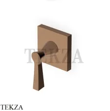 Zucchetti Bellagio Вентиль на 2-3 потребителя, внешняя часть Z94585.P21, brushed chocolate PVD
