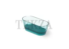Dea Design Ванна отдельностоящая 160x70 см DD8606 1600 R8 ,  Lake Water Blue R8