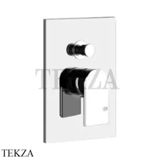 Gessi Emporio Via Manzoni Смеситель для душа с переключателем, внешняя часть 44634-031, хром глянец Gessi Emporio Via Manzoni Смеситель для душа с переключателем, внешняя часть 44634-031, хром глянец