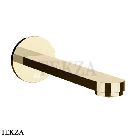 Gessi Pelle Tresse Излив для раковины на стену 78102-710, Brass PVD