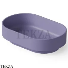 Dea Design Washbasins Раковина настольная овальная Solid Surface DD9097 560 14, Lilac №14