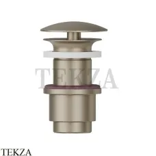 Newform Донный клапан для раковины 40-60 со свободным сливом 228.M0.071, Gold satin