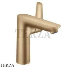 Hansgrohe Talis E Смеситель для раковины, с донным клапаном 71754140, Brushed Bronze