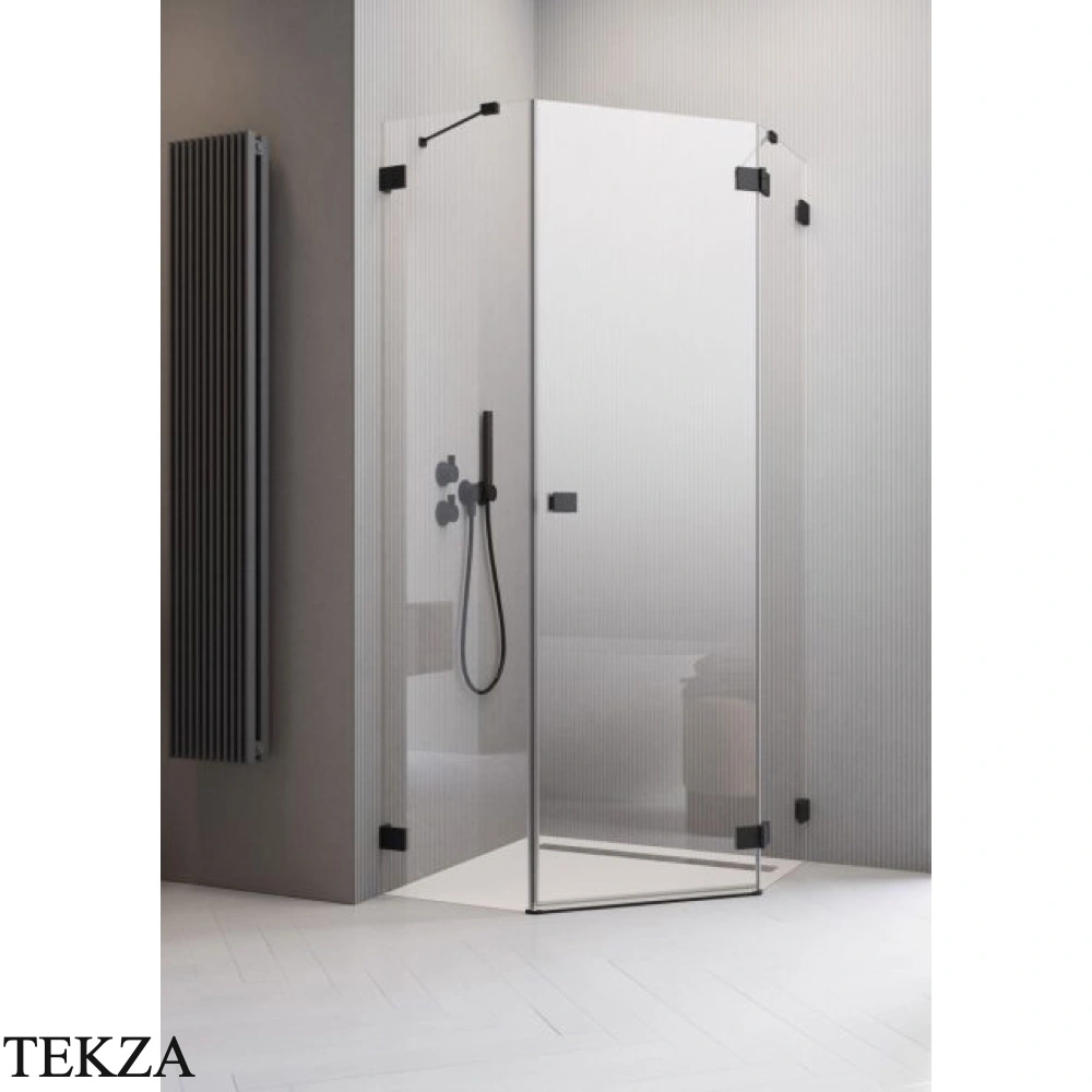 Radaway Essenza Pro 8 PTJ Душевая дверь 63,8 см, левая, 10530000-54-01L, черный матовый