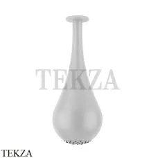 Gessi Goccia Потолочная каплевидная душевая лейка 33751-279, белый матовый