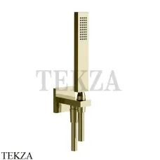 Gessi Rettangolo shower Душевой комплект с выводом воды 20123-710, Brass PVD