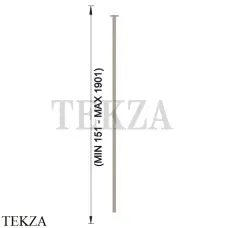 Gessi Origini NEUTRAL Излив для раковины потолочный, под размер 63499-273, Matte Greige