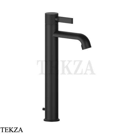 Gessi INCISO Смеситель для раковины высокий, с гарнитуром 58003-299, Black XL
