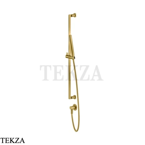 Gessi INCISO SHOWER Душевой гарнитур-штанга с выводом воды 58142-716, Gold Br. PVD