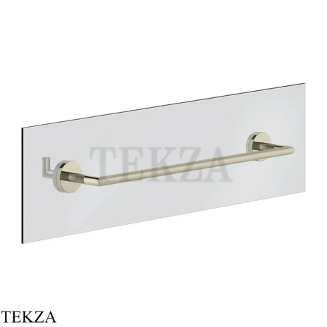 Gessi ANELLO Полотенцедержатель для крепления на стекло, 45 см 63826-720, Nickel PVD