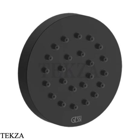 Gessi INCISO SHOWER Боковая форсунка круглая 32971-299, Black XL