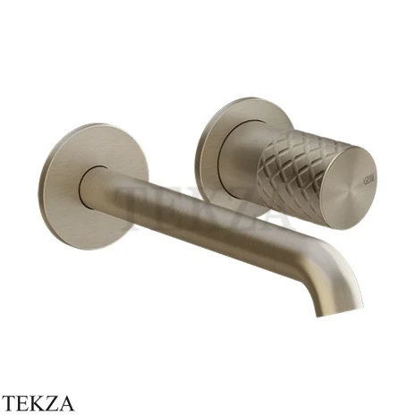 Gessi Habito INTRECCIO Смеситель для раковины, внешняя часть 70188-149, Finox Brushed Nickel