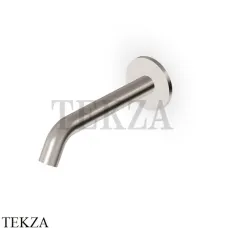 Zucchetti Pan Излив для ванны настенный 16 см Z92183.C3, brushed nickel