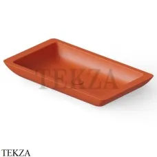 Dea Design Washbasins Раковина настольная 80х45 Solid Surface DD9013 800 7, Orange №7