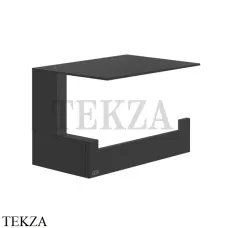 Gessi Rettangolo Держатель туалетной бумаги с крышкой 20849-299, Black XL
