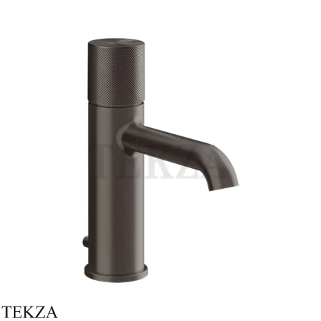 Gessi Habito DIAMANTATO Смеситель для раковины, с донным клапаном 70601-707, Black Metal Br. PVD