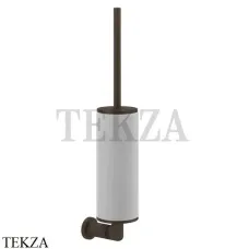 Gessi INCISO accessories Туалетный ершик настенный, белый 58519-845, Dark Bronze
