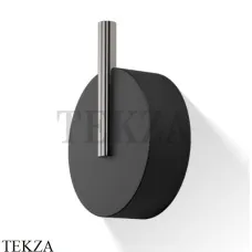 Decor Walther Stone Black WHG Крючок для халата и полотенец 0972765, черный матовый-stainless steel