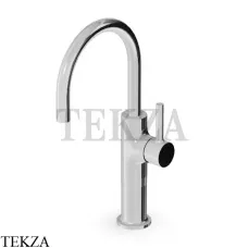 Zucchetti Pan Смеситель для раковины высокий, без гарнитура ZP6586, хром глянец