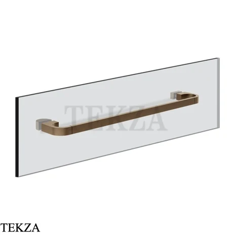 Gessi Perle Полотенцедержатель для крепления на стекло, 45 см 74913-761, бронза Coffee