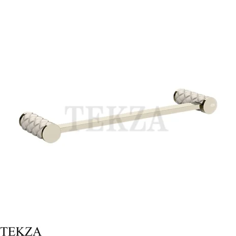 Gessi Pelle Tresse Держатель для полотенца 30 см 78697-433, Crème/ Nickel PVD