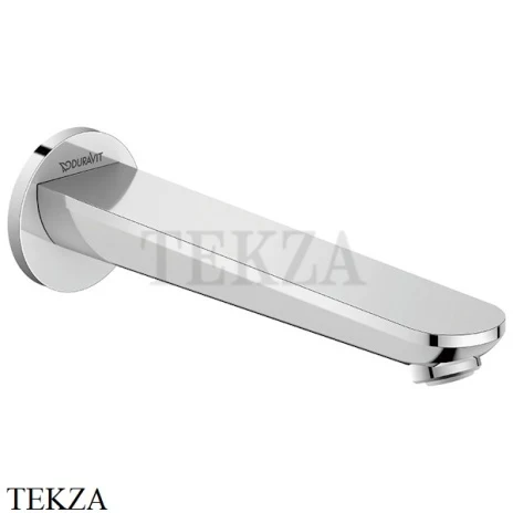 Duravit Wave Излив для ванны настенный монтаж WA5240010010, хром глянец