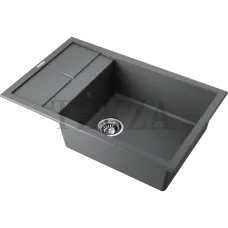 Omoikiri Sumi 78-LB Кухонная мойка Tetogranit прямоугольная с крылом 4993724 платина