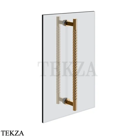 Gessi Pelle Tresse Полотенцедержатель для крепления на стекло, 60 см 78633-735, Warm Bronze PVD
