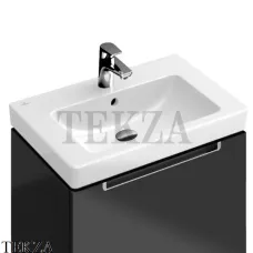 Villeroy & Boch SUBWAY 2.0 Раковина 60х47 накладная для тумбы, с переливом 7113F001, белый глянец