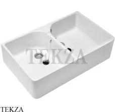 Villeroy & Boch O.NOVO Хозяйственная мойка с двумя чашами 63320001, белый глянец
