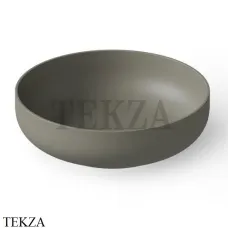 Dea Design Washbasins Раковина настольная D40 см Solid Surface DD9101 400 4, Light Grey №4