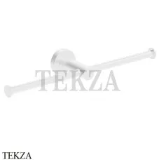 Colombo Plus Бумагодержатель без крышки двойной W4990.BM, белый матовый