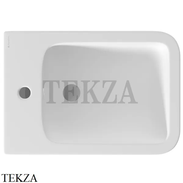 Aqueduto MACIO Биде подвесное, 1 отверстие под смеситель MAC0320 Белый матовый