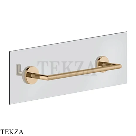 Gessi ANELLO Полотенцедержатель для крепления на стекло, 30 см 63824-735, Warm Bronze PVD
