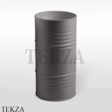 Kerasan Artwork Раковина свободностоящая BARREL, слив в пол, сифон, 4742K89 Ferro matt