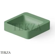 Dea Design Washbasins Раковина настольная 41х41 Solid Surface DD9011 410 12, Mint №12