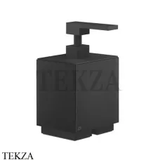 Gessi Rettangolo Дозатор настольный для жидкого мыла или лосьона, черный 20838-299, Black XL