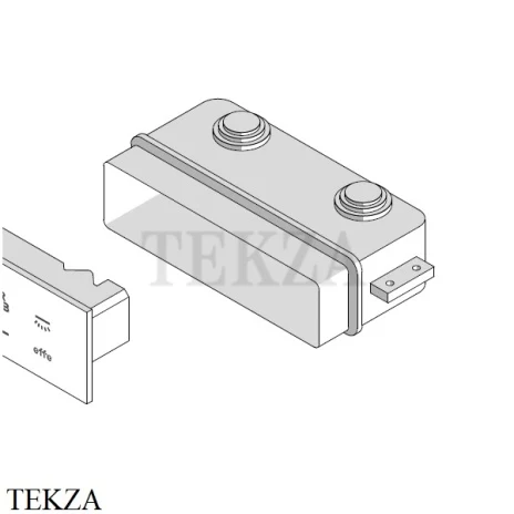 Effegibi Nuvola Smart Power Встраиваемая часть для сенсорной панели управления CH90000182