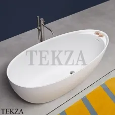 Antonio Lupi ECLIPSE Small Ванна отдельностоящая 160 из Cristalplant, белый матовый