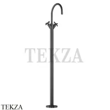 Dornbracht TARA Смеситель для раковины напольный, внешняя часть 22585892-33, черный матовый Dornbracht TARA Смеситель для раковины напольный, внешняя часть 22585892-33, черный матовый