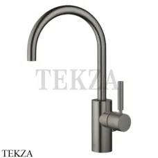 Dornbracht Meta Смеситель для раковины высокий 165, с донным клапаном 33560661-99, Dark Platinum matt