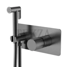 Boheme Stick Гигиенический душ со смесителем Stick 127-GM.2 Gun Metal c ручкой TOUCH