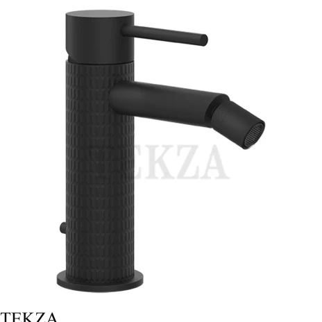 Gessi 316 MECCANICA Смеситель для биде, с донным клапаном 54207-299, Black XL